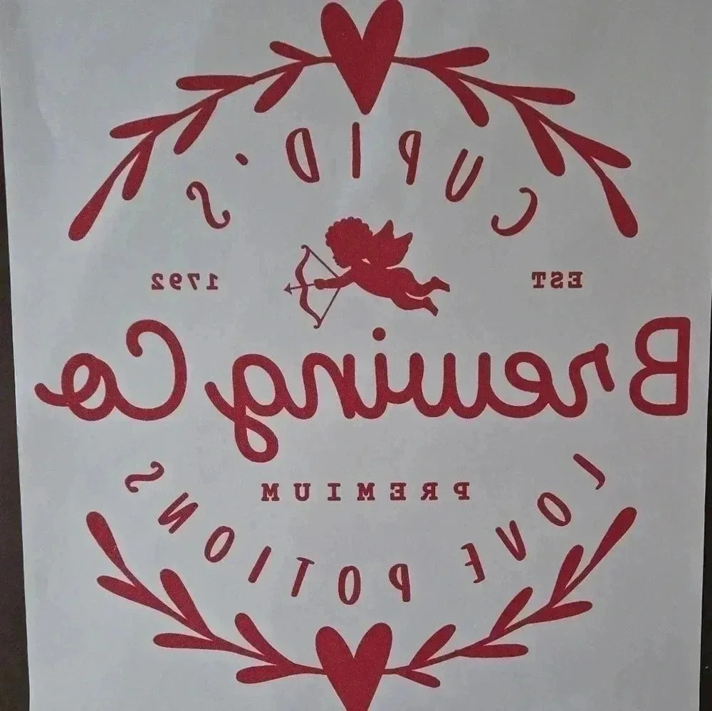 Cupids Brewing company love potions transfer sheet. 3 for $15